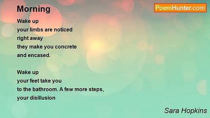 Sara Hopkins - Morning