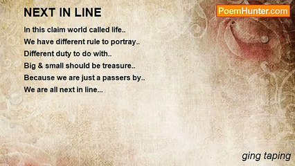 ging taping - Next in Line