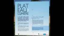L'eau qui court / La noue qui joue _Expo PLAT-EAU LUMIERE by Gilles Brusset @ BOULLAY LES TROUX ,Paris, France / CART-EAUX edit by Edouard Sors