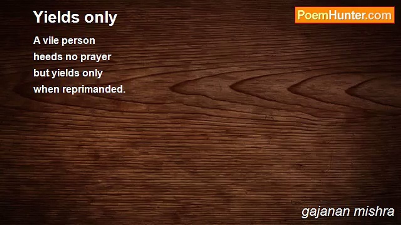 gajanan mishra - Yields only
