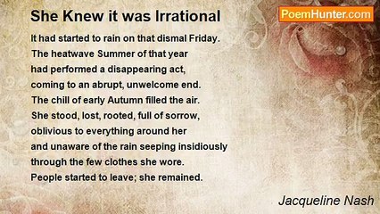 Jacqueline Nash - She Knew it was Irrational