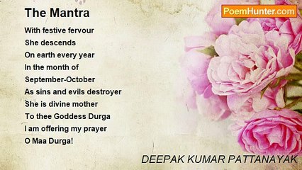 DEEPAK KUMAR PATTANAYAK - The Mantra