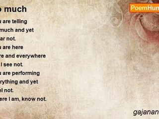 gajanan mishra - So much