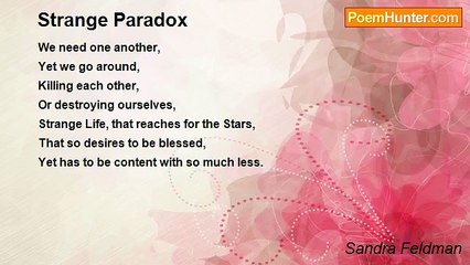 Sandra Feldman - Strange Paradox