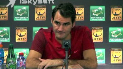BNPPM - Paris-Bercy 2014 - Federer face à la presse comme si vous y étiez
