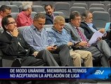 FEF rechazó apelación de Esteban Paz