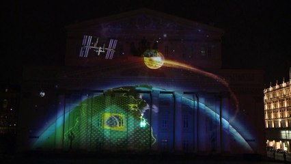 Cosmonautas presentan logo para Rusia-2018