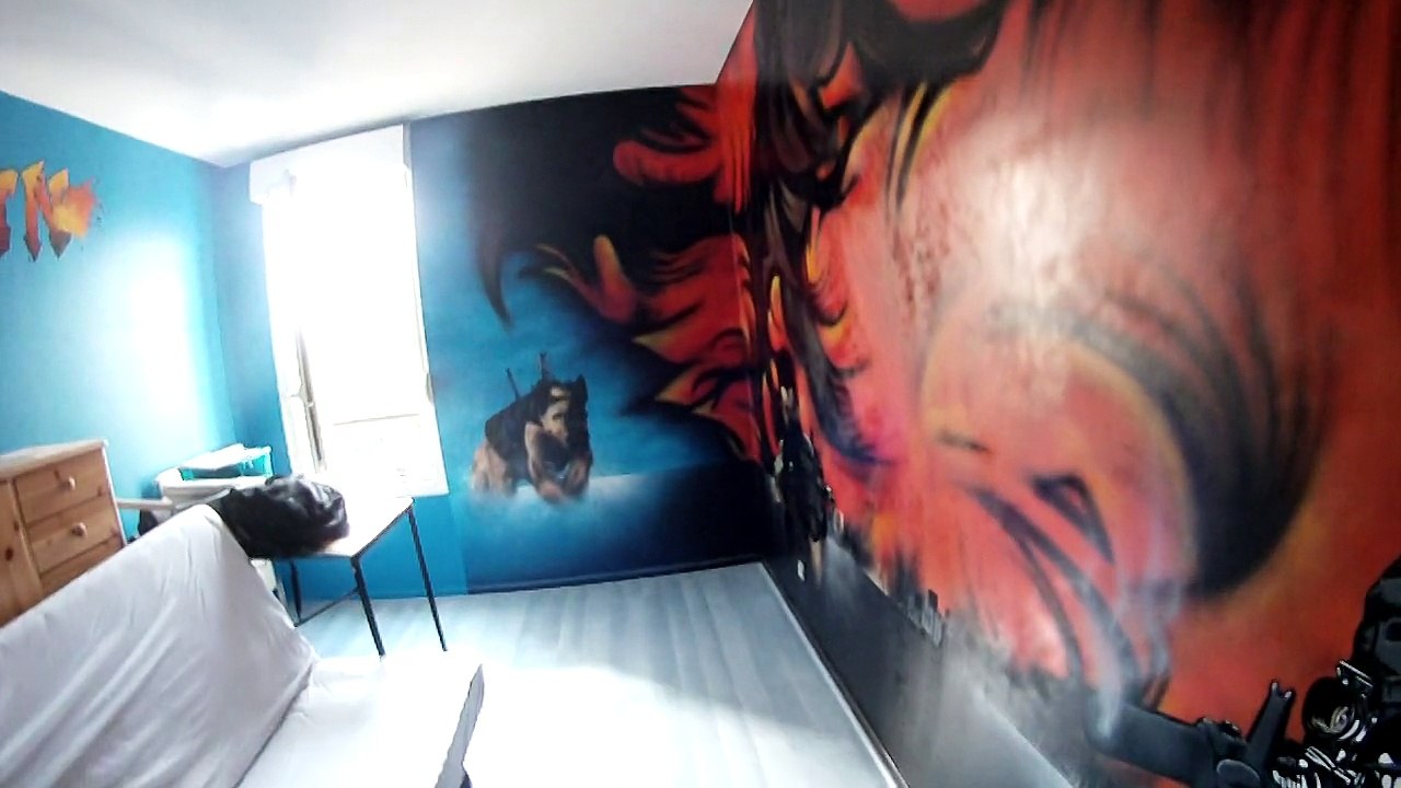 Graffiti Chambre Spécial Call of Duty Réalisé par Croug (Psyko Culture)
