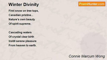 Connie Marcum Wong - Winter Divinity