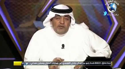 هلالي يحضر-لسدني قادم من نيويورك ( 26 ) ساعةالمذيع يساله ماتعتقد انك مجنونيرد لا الحمدلله انا هلالي