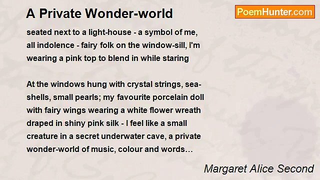 Margaret Alice Second - A Private Wonder-world