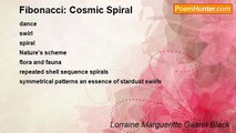 Lorraine Margueritte Gasrel Black - Fibonacci: Cosmic Spiral