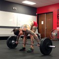 Snatch pulls last set