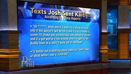 Kaitlyn Grispi on "Dr. Phil" preview clip 1 of 2