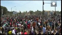 Массовые протесты в столице Буркина-Фасо