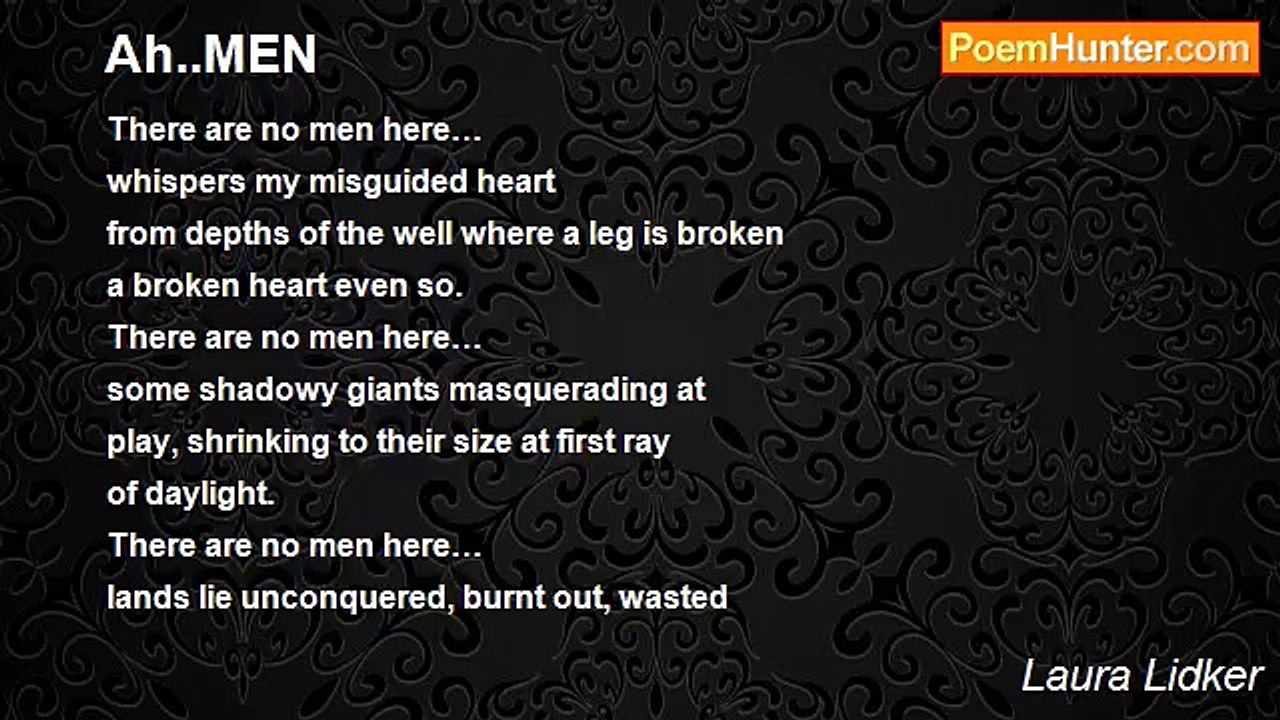 Laura Lidker - Ah..MEN