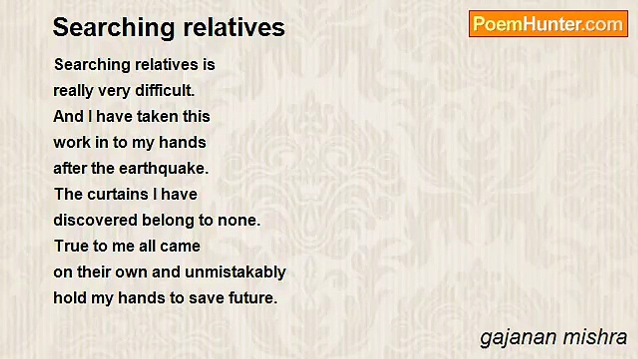 gajanan mishra - Searching relatives