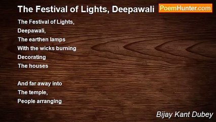 Bijay Kant Dubey - The Festival of Lights, Deepawali
