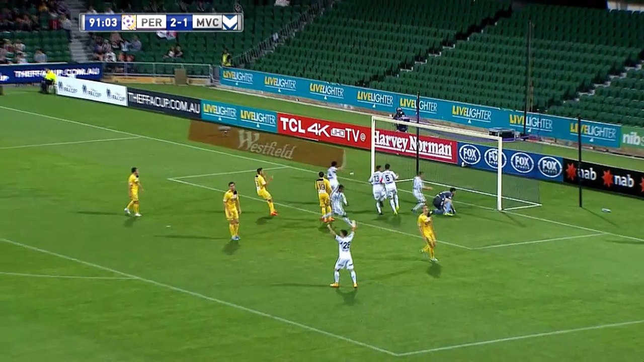 A-League: Freistoßtor in Perfektion