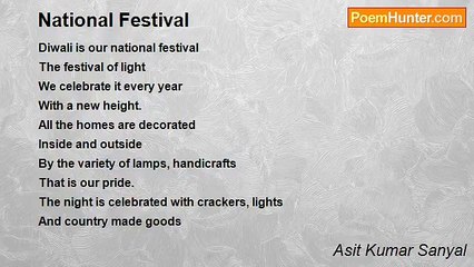 Asit Kumar Sanyal - National Festival