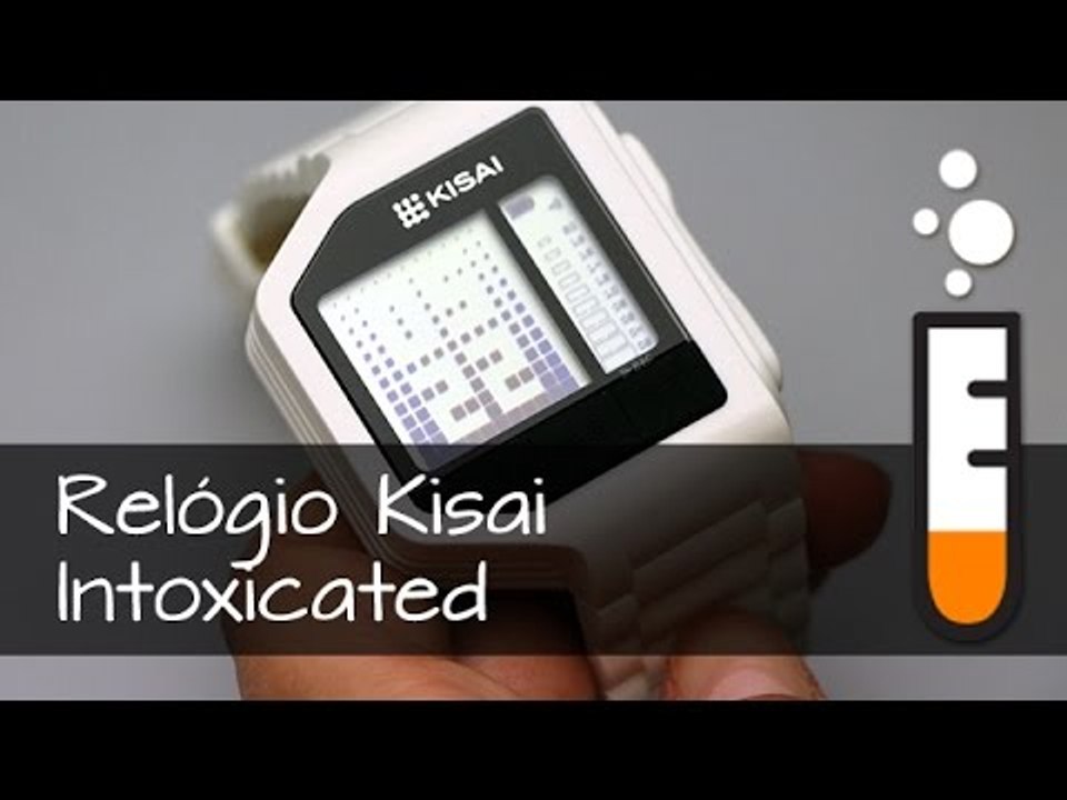 Relógio com bafômetro Kisai Intoxicated - Vídeo Resenha Brasil