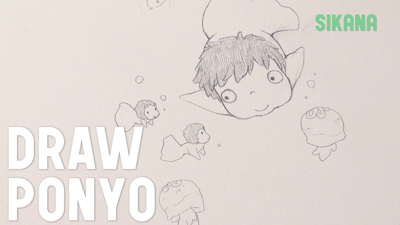 How to Draw Ponyo