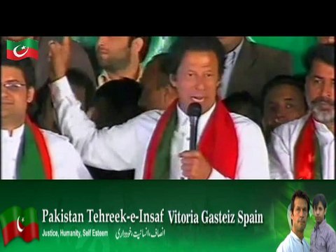 Imran Khan Speech In Azadi March – 29th October 2014