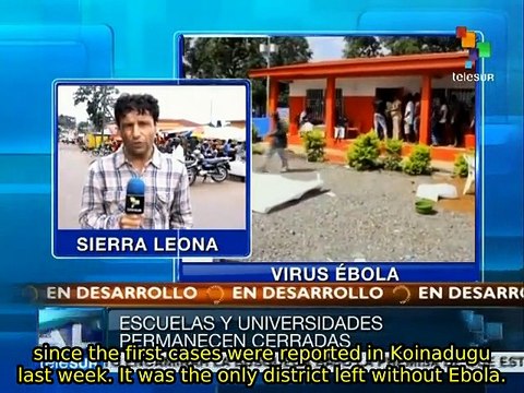 Ebola having major impact on Sierra Leone's economic activities