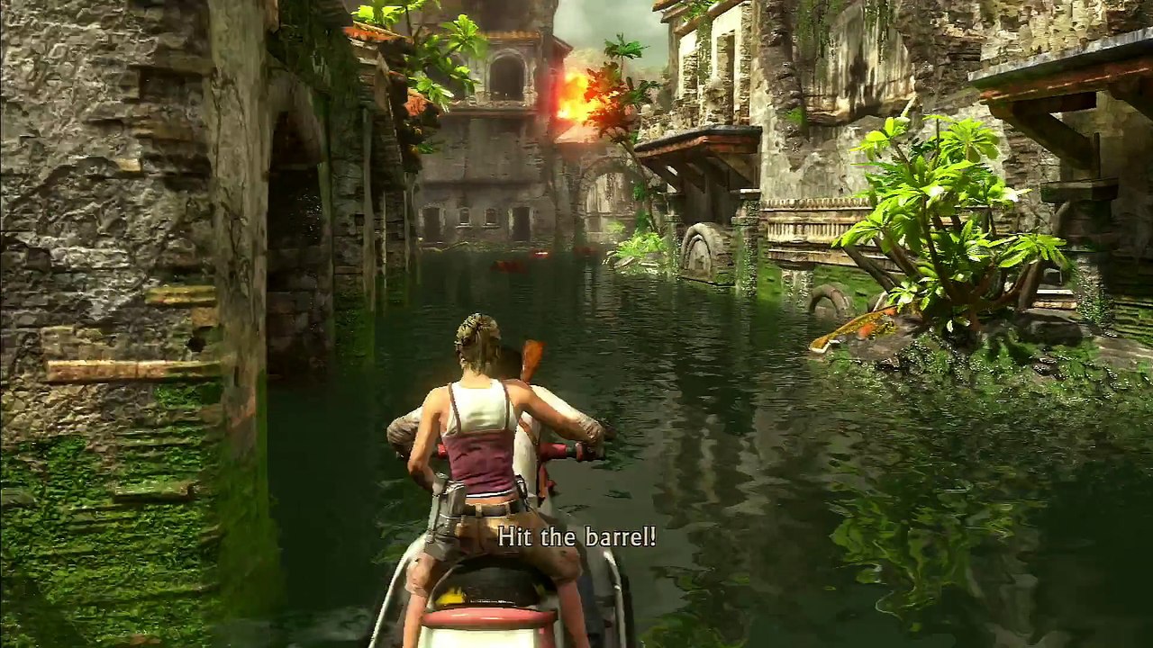 Uncharted Drake's Fortune (Part 8 of 22) Chapter 8 The Drowned City Crushing Let's Play Walkthrough Gameplay Playthrough