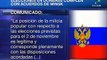 Rusia reconoce la legitimidad de las elecciones en Dombass