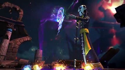 Fire Dragon Let Loose Upon the Evil Malistaire