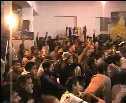 Allama Riaz Hussain Rizvi Biyan Shia Darwaza yadgar majlis Ashra muharam Lahore