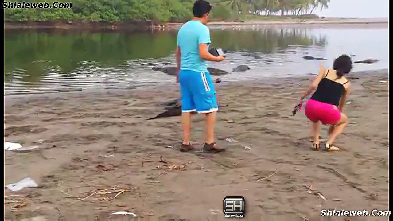 SORPRENDENTE Encuentro Humano Y Cocodrilo En Barra Santa Ana Barra Pichi LZC Michoacan Mexico