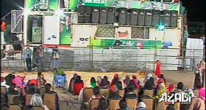 Imran Khan address to Azadi Dharna 29 October 2014