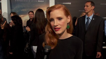 Jessica Chastain Is Overwhelmed At 'Interstellar' Premiere