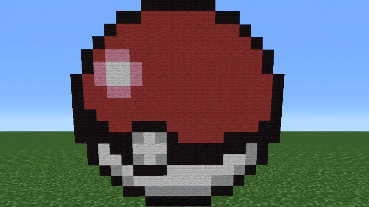 Minecraft Tutorial: How To Make A Pokeball
