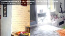 A vendre - appartement - ROSNY SOUS BOIS (93110) - 2 pièces - 44m²