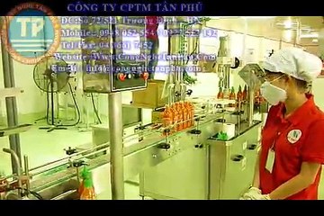 Dây chuyền sản xuất chai tương ớt tự động