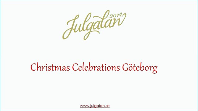 Christmas Celebration Gothenburg