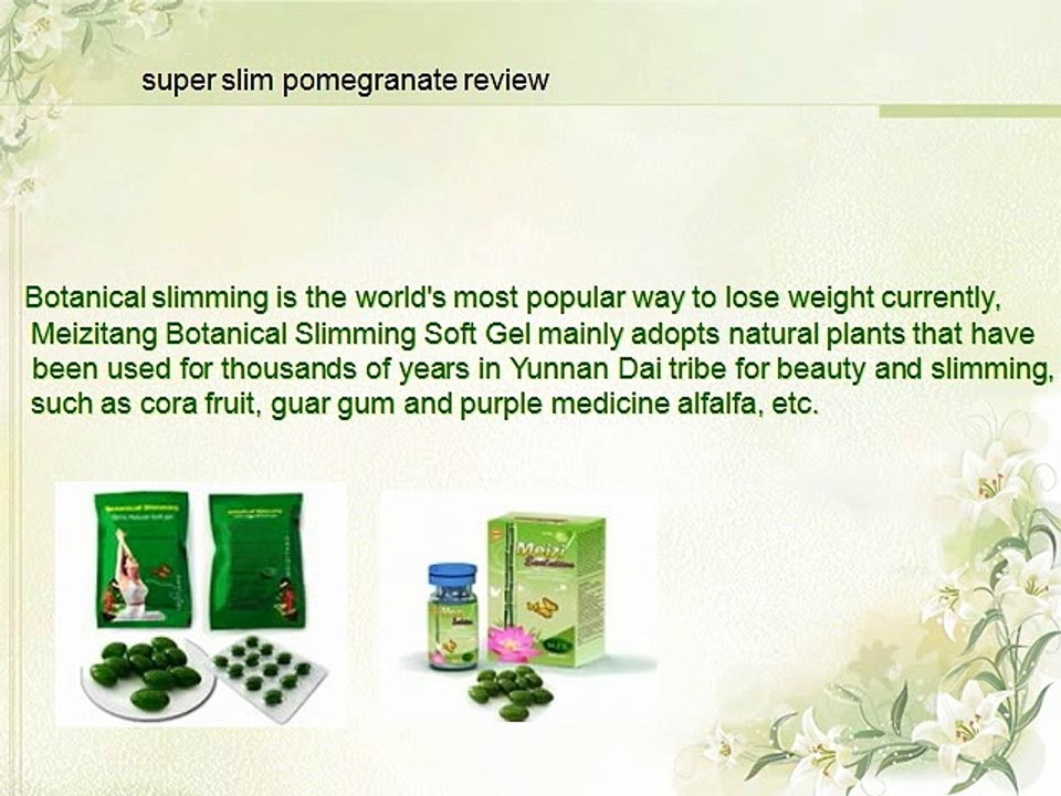 Botanical Slimming Natural Soft Gel