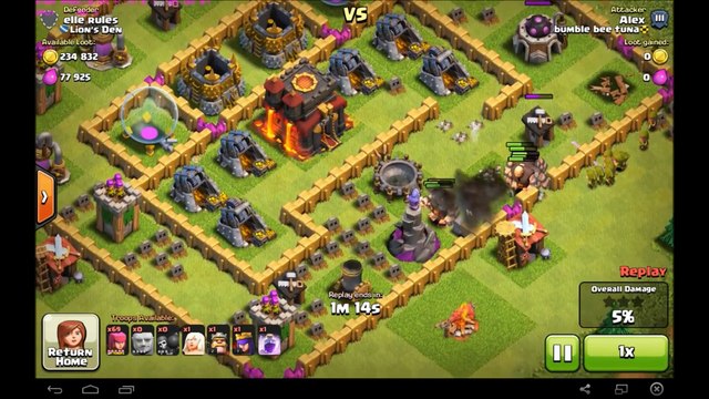 Clash Of Clans Raid 003 See What Happens When Only Townhall Max Leveled And No Defense Followed