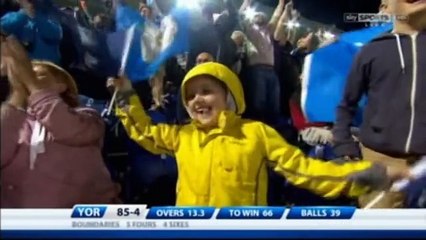 David Miller 72   Twenty 20 Cup Final 2012  Hampshire v Yorkshire