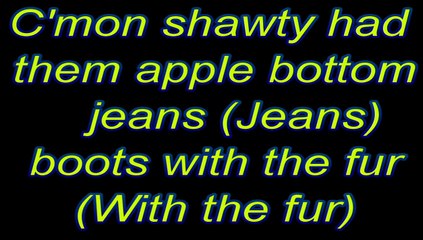 Apple Bottom Jeans Lyrics (Low) [HD]