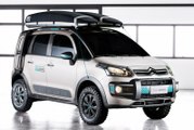 Citroen AirCross Lunar Concept Unveiled In Brazil Sao Paulo Motor Show 2014 !