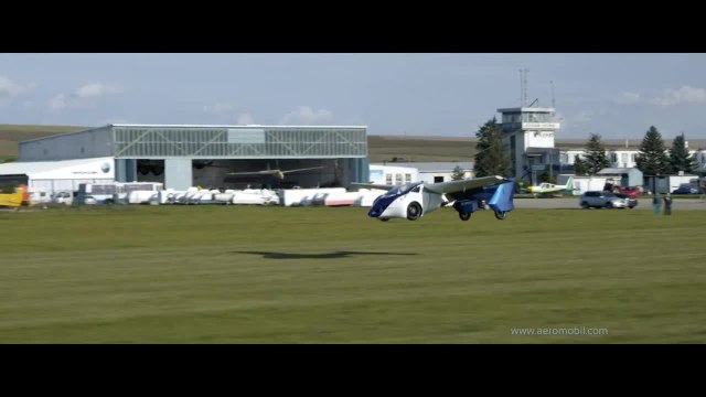 AeroMobil 3.0 - La vraie voiture volante de 2014