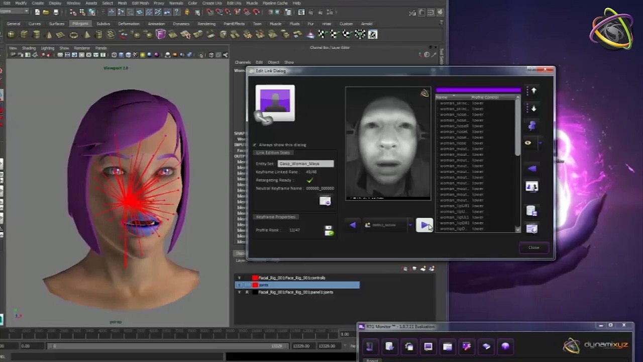 Dynamixyz' real-time facial motion capture in Unity - Vidéo Dailymotion