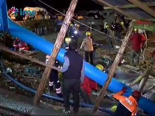 Maden ocağında mahsur kaşan işçinin bebeği oldu