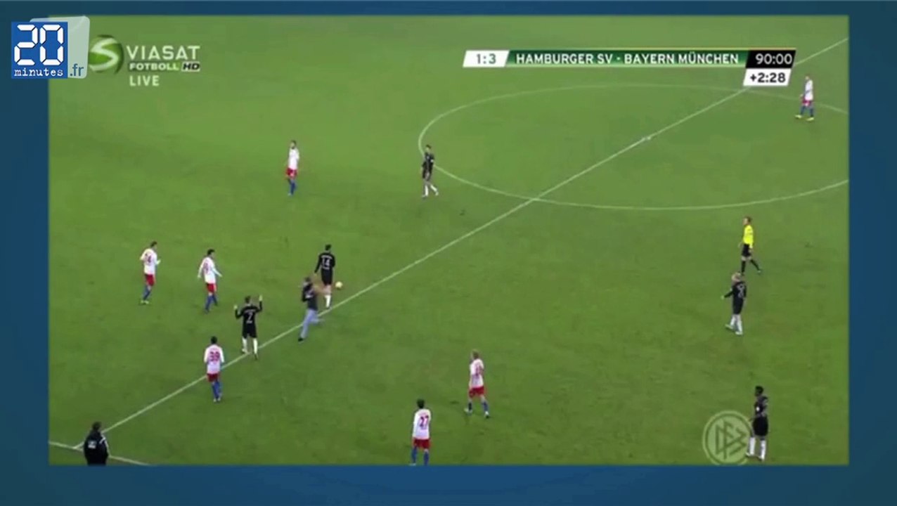 Franck Ribéry attaqué par un supporter en plein match