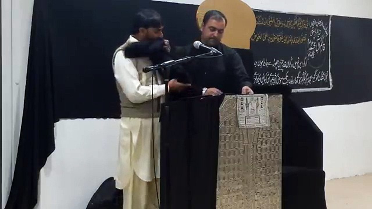 zakir syed nadeem shah 5 muharram majlis 404 manchester ashra muharram 1436H 29 10 2014