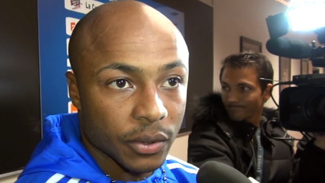 Rennes 2-1 OM : la réaction d' André Ayew